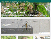 Tablet Screenshot of jerry-coleby-williams.net